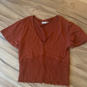 NWOT Abercrombie & Fitch Ruched Top